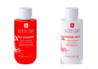 Eau Ginseng a Ginseng Milk erborian, Marionnaud