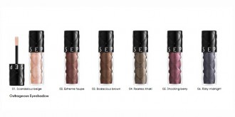 Outrageous Eyeshadow, Colorful Eyes, Made in Sephora