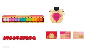 Golden Bath: Bath Pearls, Scented Bar Soap, The Glamorous Oil a 14 Creamy Body Wash Capsules, Made in Sephora