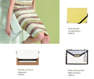 Vyberte si kabelku na jaro, Marks & Spencer