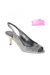 Svatební boty na nízkém podpatku Gina 2012 - Livi