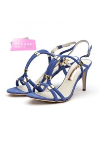 Páskové svatební boty Rupert Sanderson 2012 - Paprika