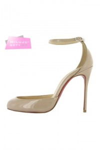 Béžové lakýrky Christian Louboutin, spring-summer 2010 