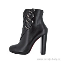 Kotníkové boty na vysokém podpatku Christian Louboutin, kolekce podzim/zima 2013