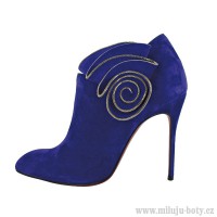 Kotníkové boty na vysokém podpatku Christian Louboutin, kolekce podzim/zima 2013