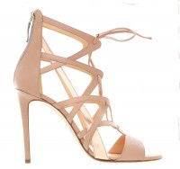 Alejandro Ingelmo Boomerang: páskové šněrovací sandálky, výška podpatku 100 mm, k dostání v e-shopu Alejandro Ingelmo