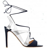 Alejandro Ingelmo Franca: kožené šněrovací sandálky s dlouhými tkaničkami, výška podpatku 100 mm, k dostání v e-shopu Alejandro Ingelmo